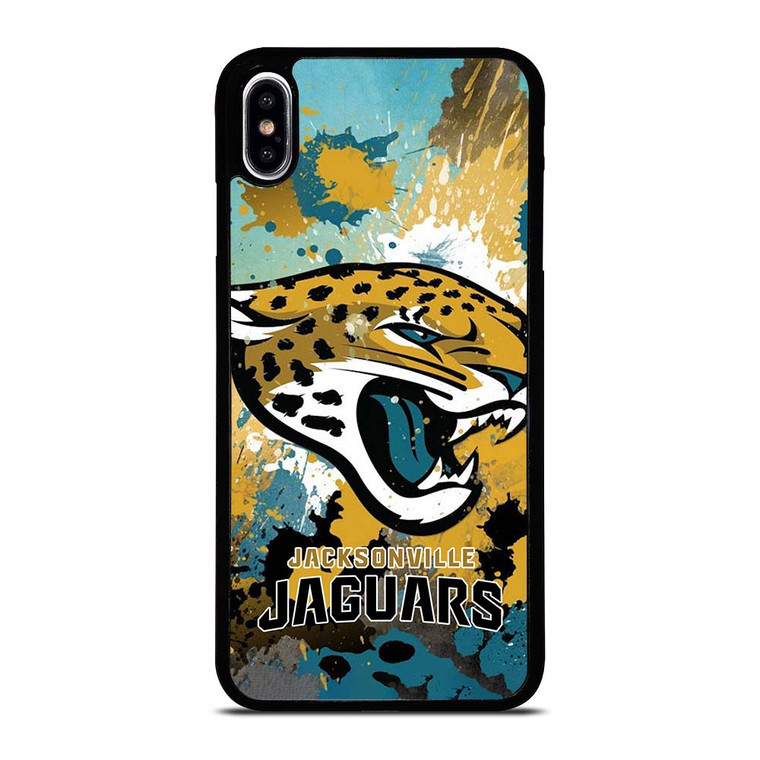JACKSONVILLE JAGUARS ART LOGO iPhone XS Max Case Cover