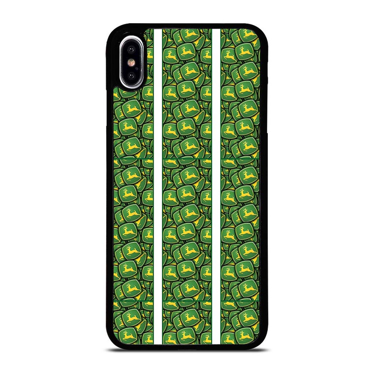 JOHN DEERE WALL COLLAGE GREEN iPhone XS Max Case Cover