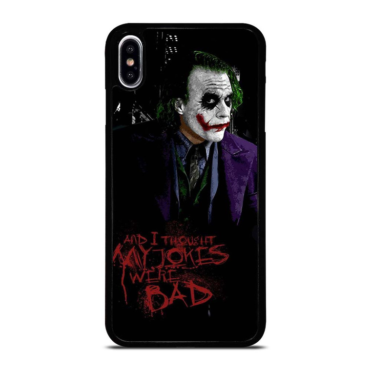 JOKER HEATH LEDGER QUOTE iPhone XS Max Case Cover
