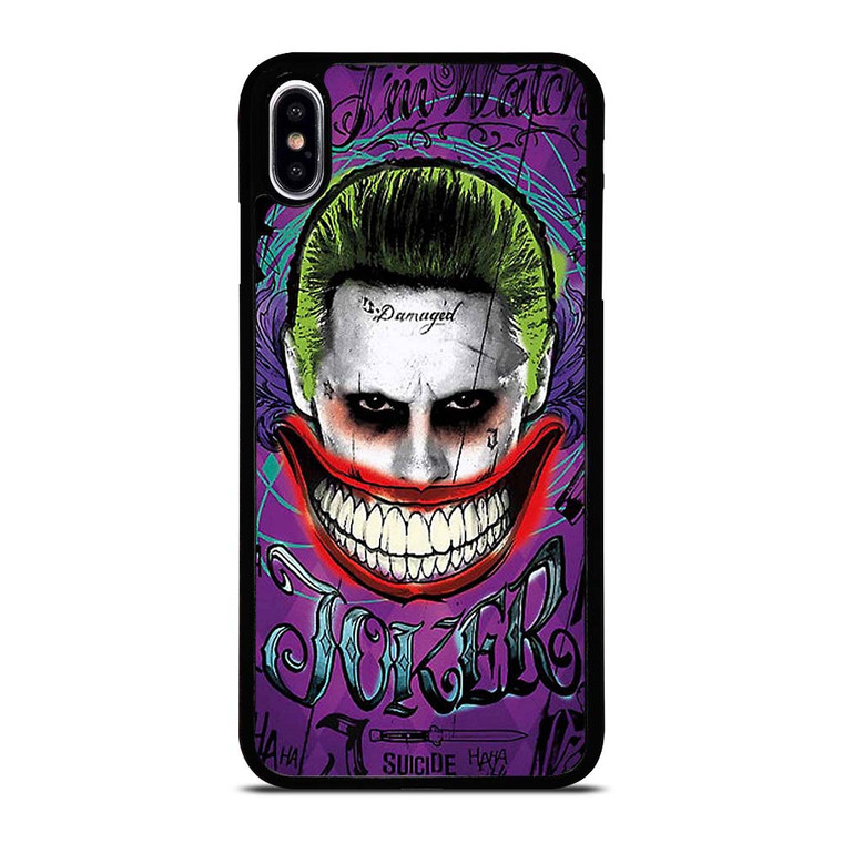 JOKER SUICIDE SQUAD ART iPhone XS Max Case Cover