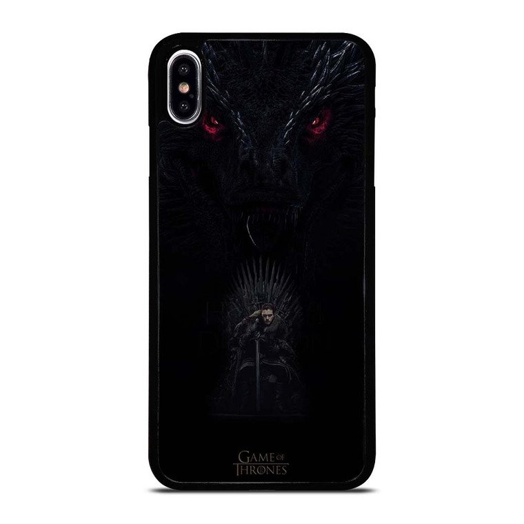 JON SNOW WOLF NIGHT iPhone XS Max Case Cover