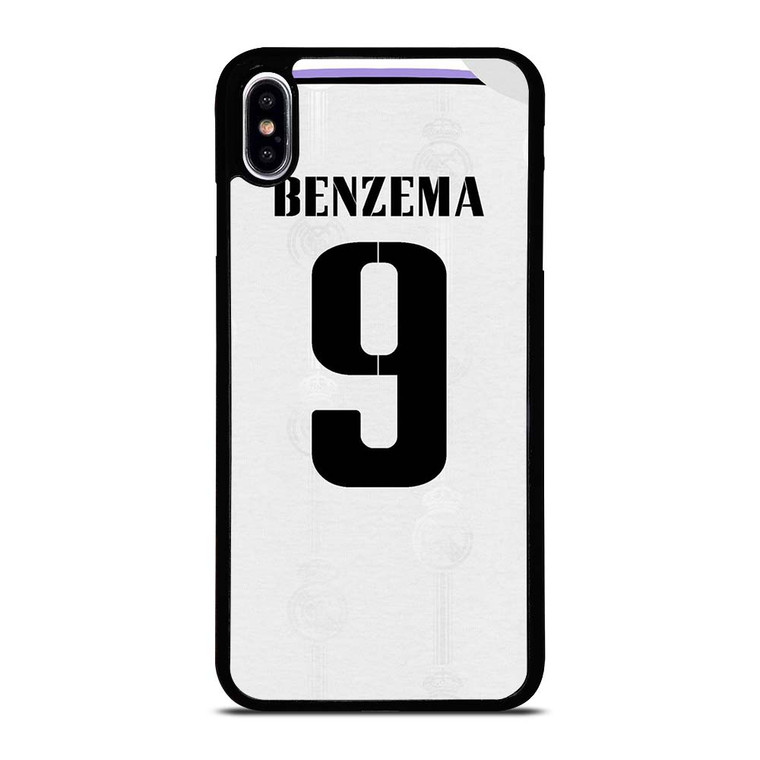 KARIM BENZEMA REAL MADRID 2022 KIT iPhone XS Max Case Cover