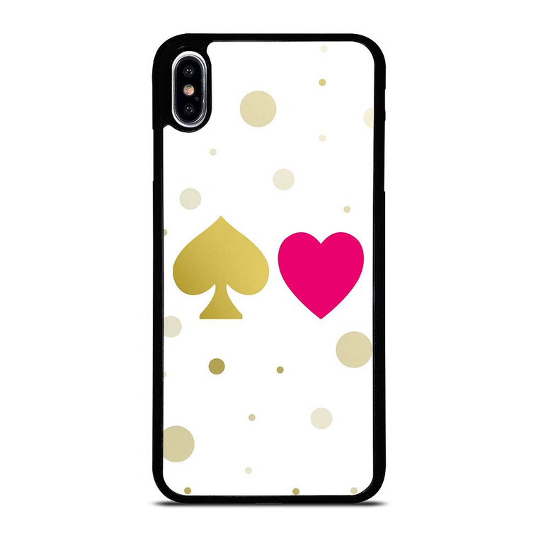 KATE SPADE AND HEART NEW YORK LOGO iPhone XS Max Case Cover
