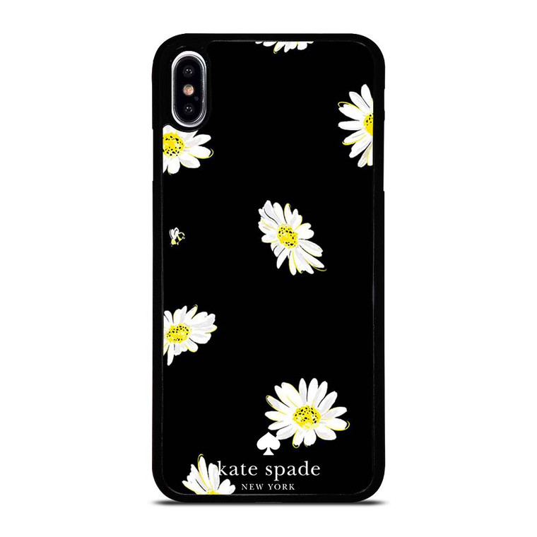 KATE SPADE FLOWER IN BLACK iPhone XS Max Case Cover