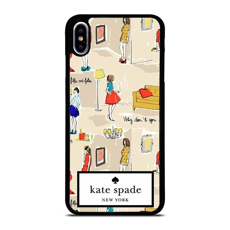 KATE SPADE NEW YORK COMIC iPhone XS Max Case Cover