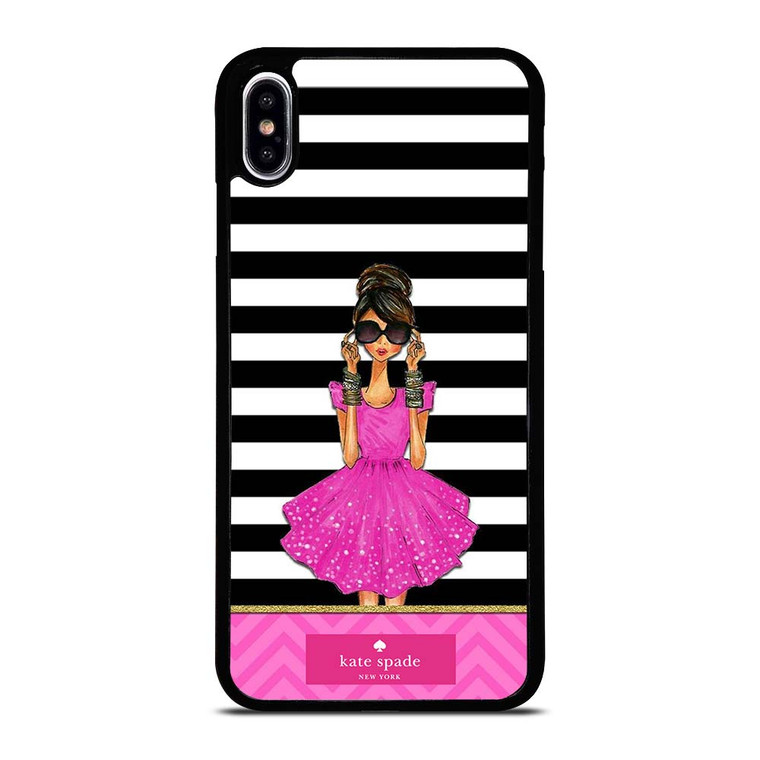 KATE SPADE PINK GIRLS iPhone XS Max Case Cover