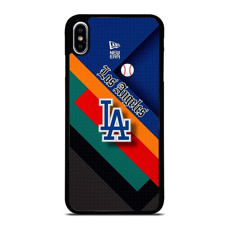 LA DODGERS NEW ERA STRIPS iPhone XS Max Case Cover