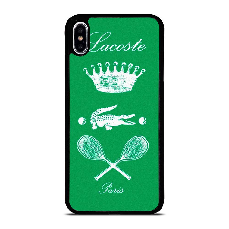 LACOSTE TENNIS PARIS iPhone XS Max Case Cover