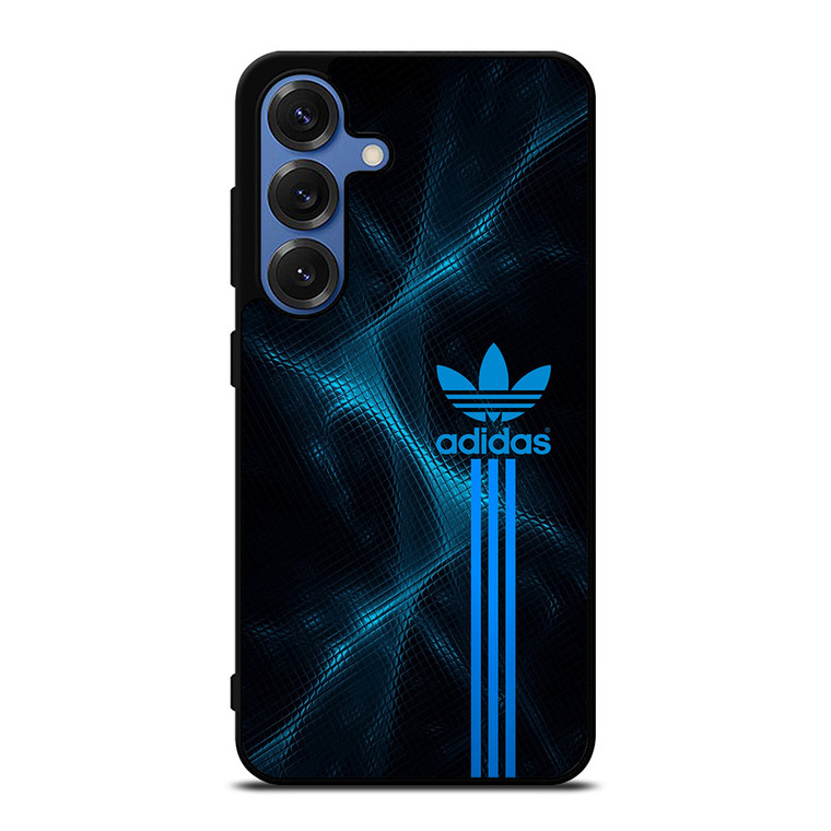 ADIDAS LOGO ABSTRACT BLUE LIGHT Samsung Galaxy S25 Case Cover