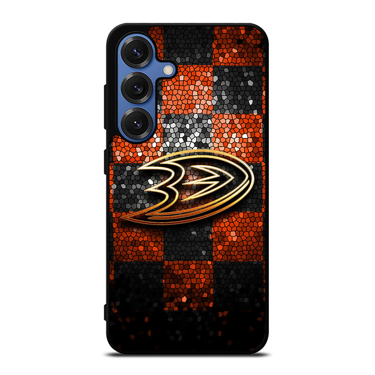 ANAHEIM DUCKS GOLD LOGO Samsung Galaxy S25 Case Cover ANAHEIM DUCKS GOLD LOGO Samsung Galaxy S25 Case Cover