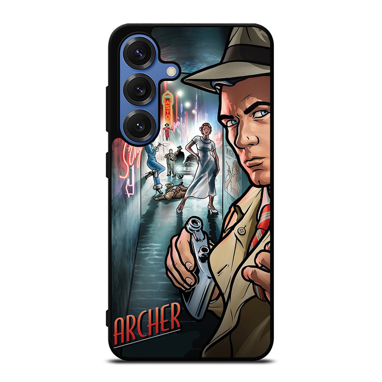ARCHER CARTOON MOVIE POSTER Samsung Galaxy S25 Case Cover