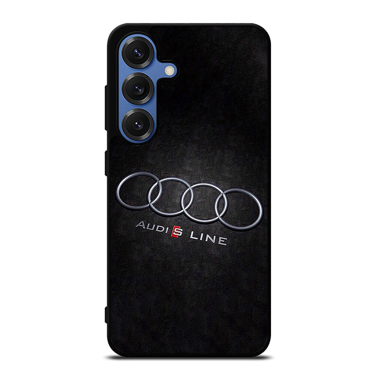 AUDI S LINE CAR EMBLEM Samsung Galaxy S25 Case Cover AUDI S LINE CAR EMBLEM Samsung Galaxy S25 Case Cover