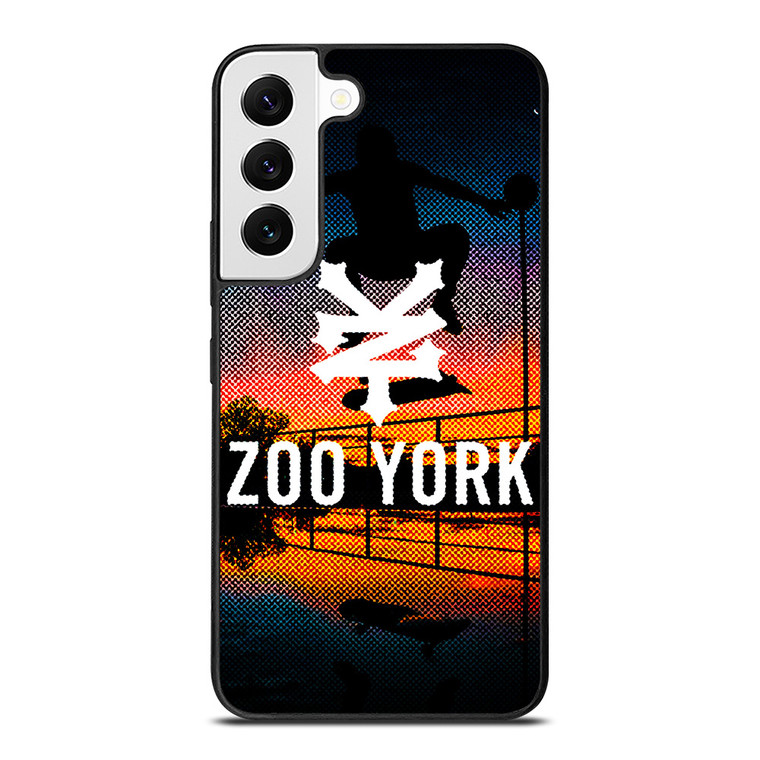 ZOO YORK SKATEBOARD SUNSET SKY Samsung Galaxy S22 Case Cover