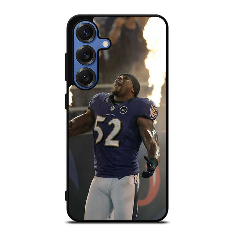 BALTIMORE RAVENS RAY LEWIS NFL Samsung Galaxy S25 Case Cover
