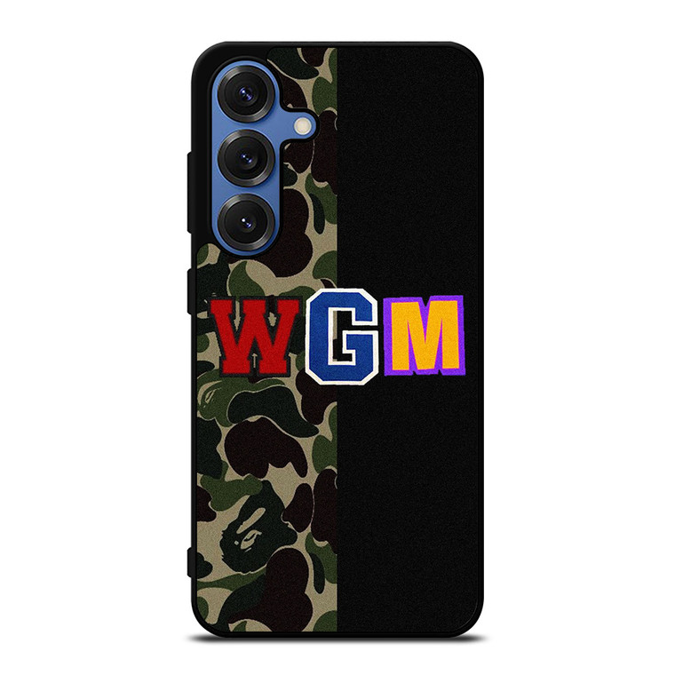 BAPE WGM CAMO Samsung Galaxy S25 Case Cover