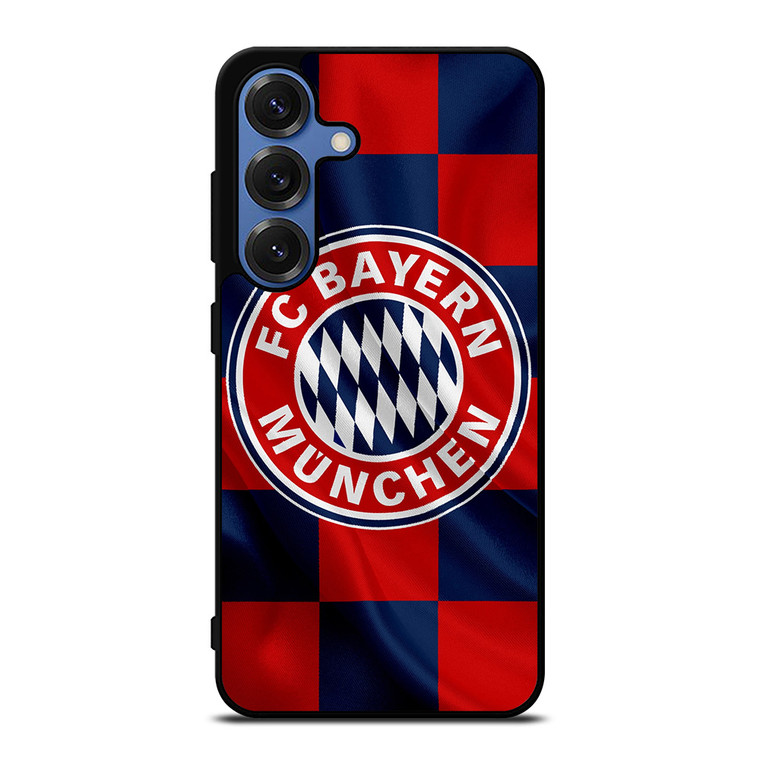 BAYERN MUNCHEN FC FLAG LOGO Samsung Galaxy S25 Case Cover BAYERN MUNCHEN FC FLAG LOGO Samsung Galaxy S25 Case Cover