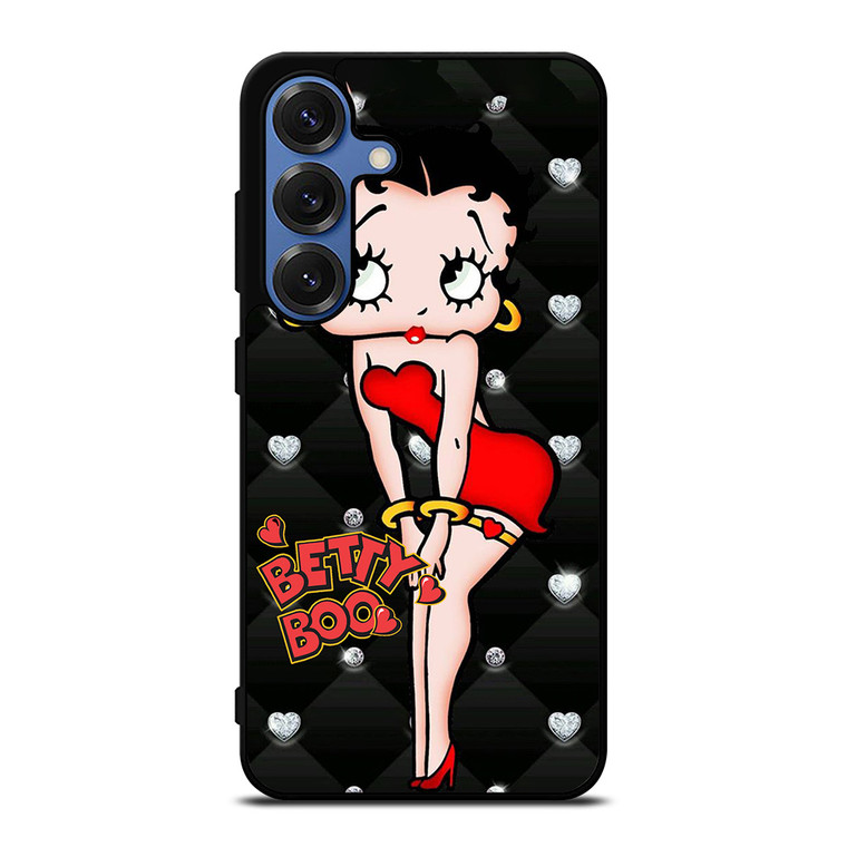 BETTY BOOP DIAMOND POLKADOT Samsung Galaxy S25 Case Cover