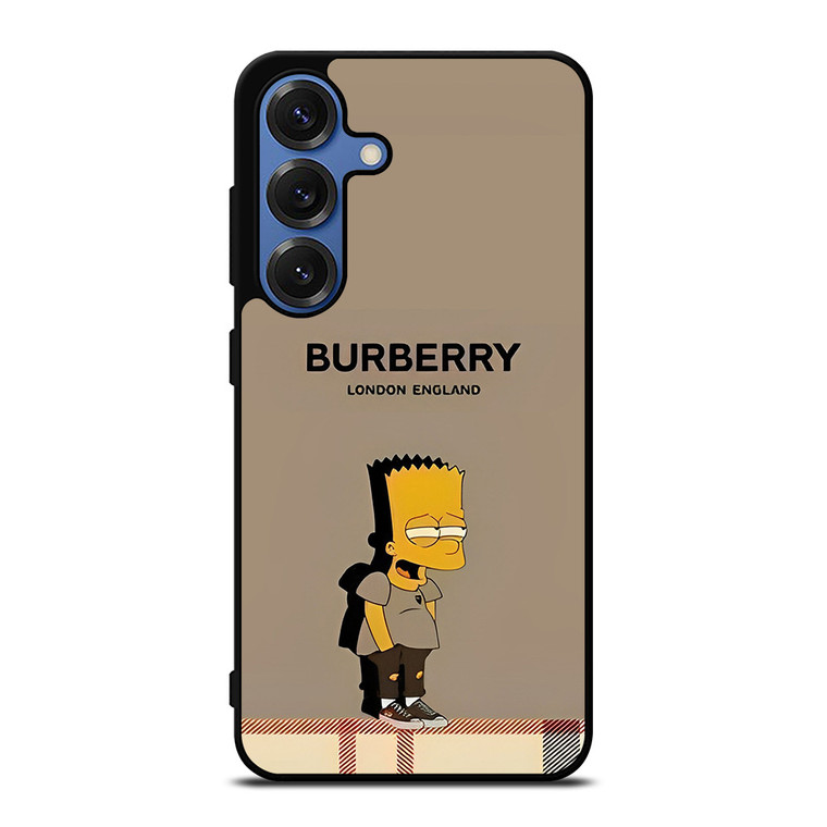 BURBERRY LONDON THE SIMPSONS Samsung Galaxy S25 Case Cover