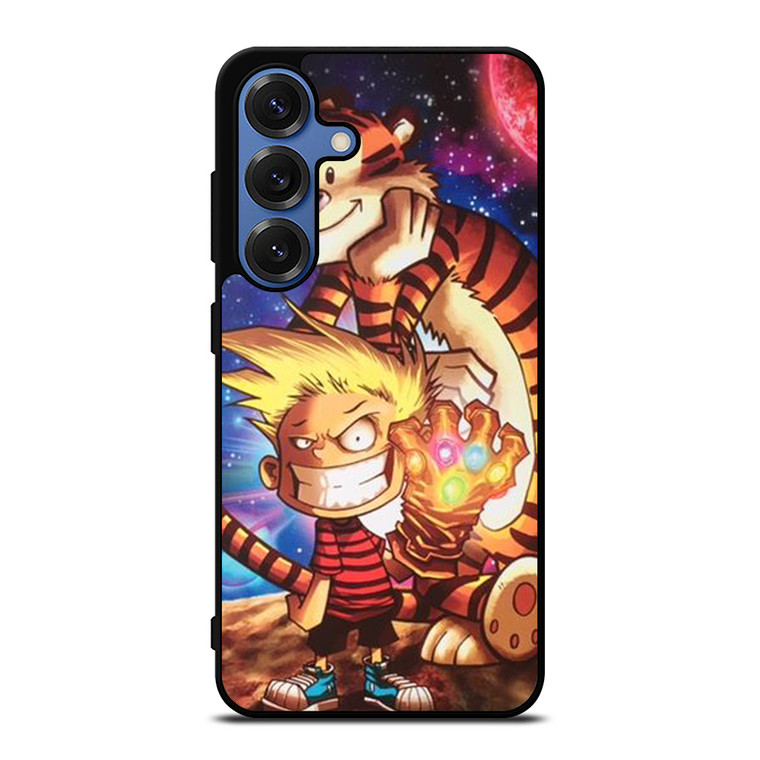 CALVIN AND HOBBES INFINITY GAUNTLET Samsung Galaxy S25 Case Cover