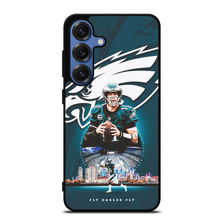 CARSON WENTZ PHILADELPHIA EAGLES NFL Samsung Galaxy S25 Case Cover