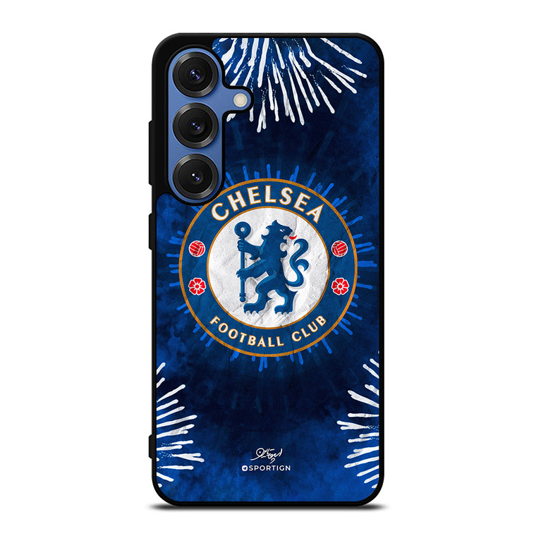 CHELSEA FC ART LOGO Samsung Galaxy S25 Case Cover