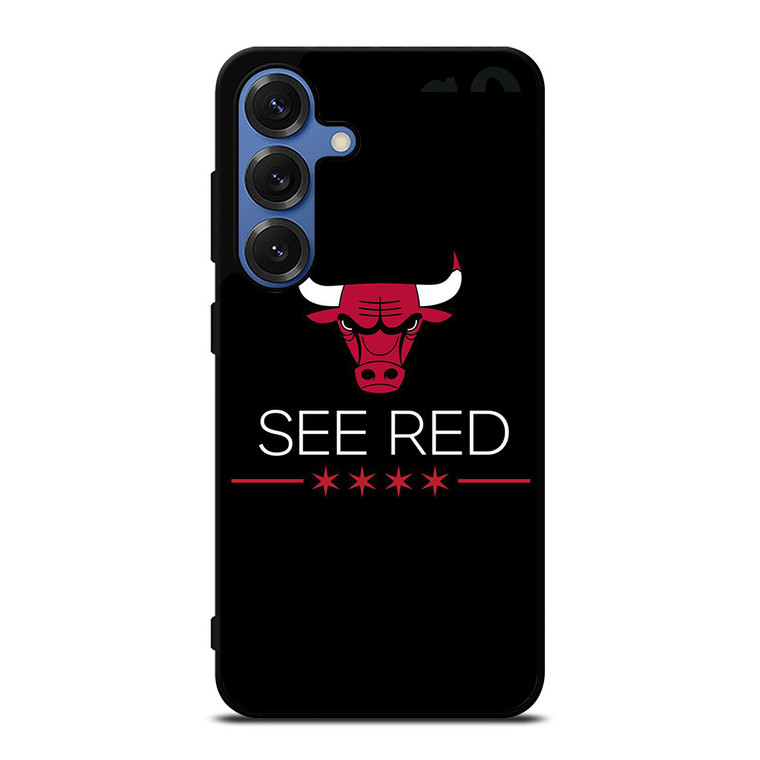 CHICAGO BULLS SYMBOL Samsung Galaxy S25 Case Cover