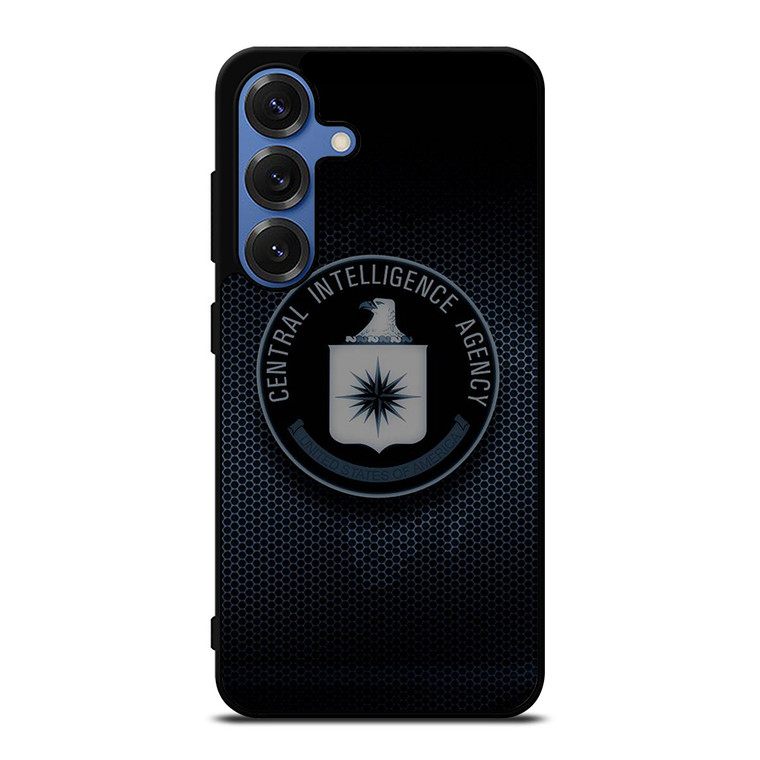 CIA CENTRAL INTELLIGENCE AGENCY METAL LOGO Samsung Galaxy S25 Case Cover