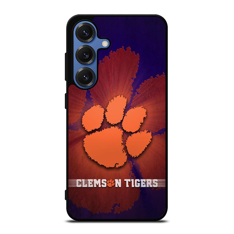 CLEMSON TIGERS SYMBOL Samsung Galaxy S25 Case Cover