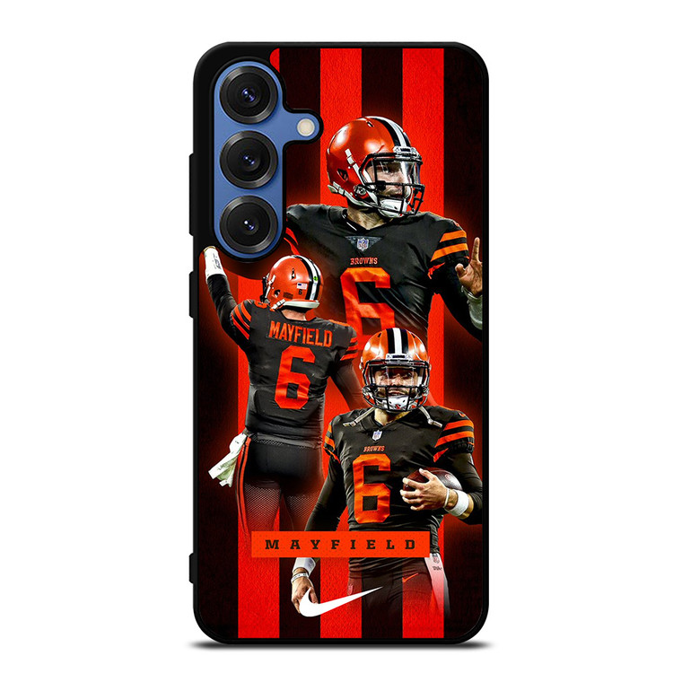 CLEVELAND BROWNS BAKER MAYFIELD 6 Samsung Galaxy S25 Case Cover