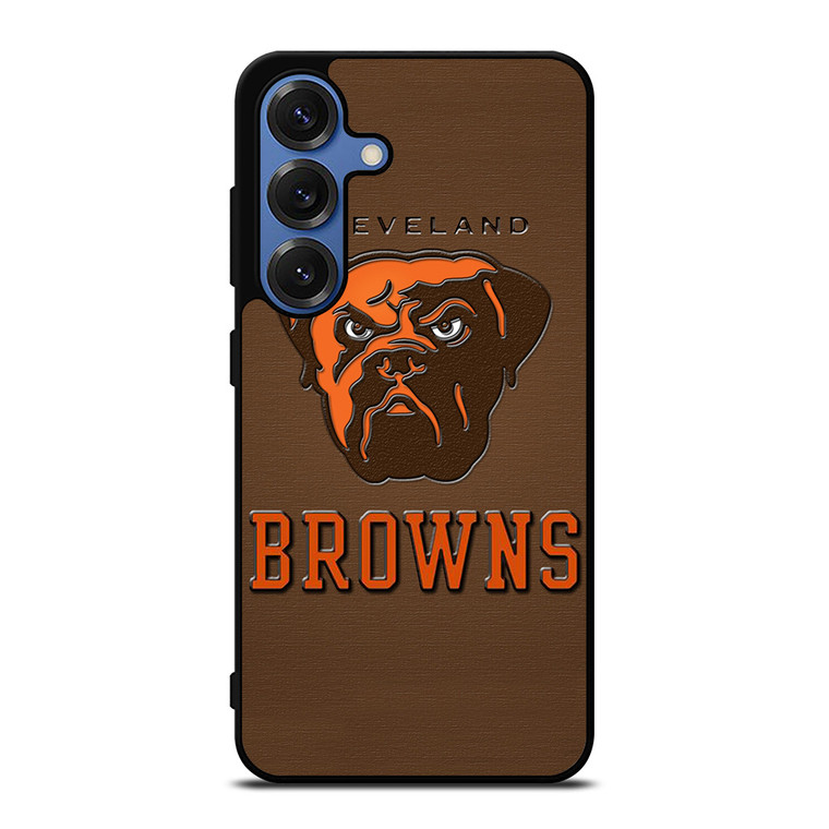 CLEVELAND BROWNS DOG NFL MASCOT Samsung Galaxy S25 Case Cover