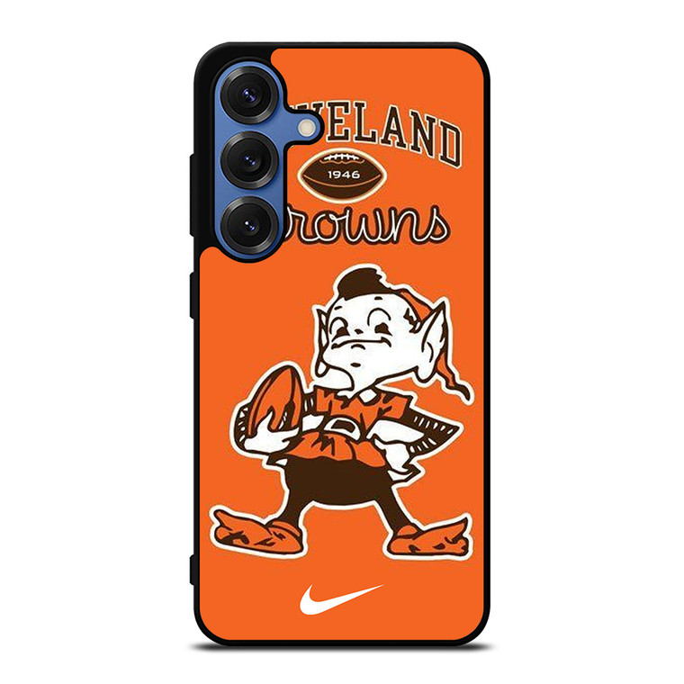 CLEVELAND BROWNS FOOTBALL MASCOT Samsung Galaxy S25 Case Cover