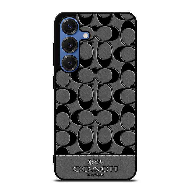 COACH NEW YORK GREY Samsung Galaxy S25 Case Cover