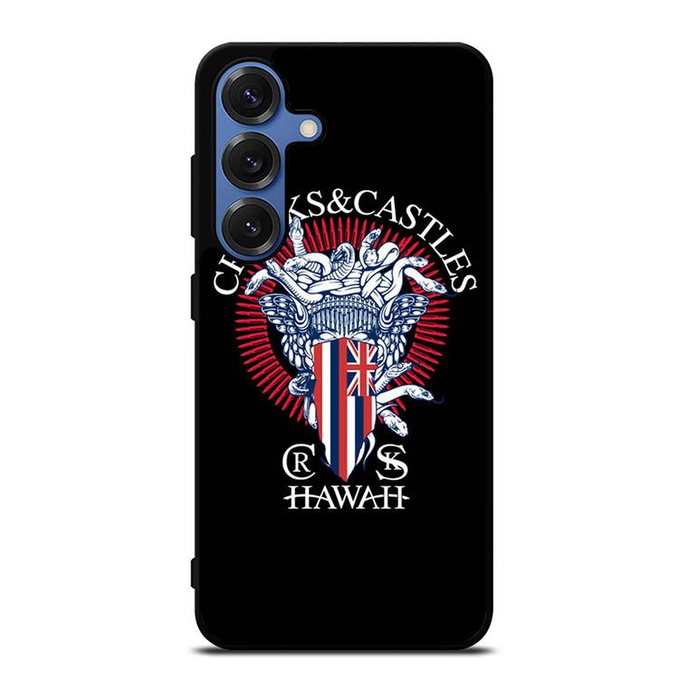 CROOKS AND CASTLES HAWAII LOGO Samsung Galaxy S25 Case Cover