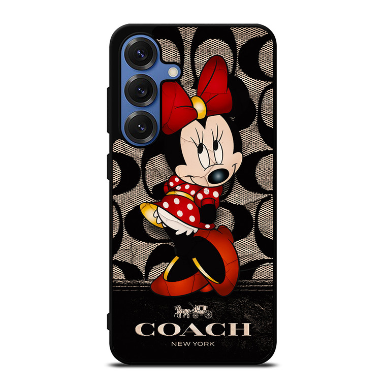 CUTE COACH MINNIE MOUSE Samsung Galaxy S25 Case Cover