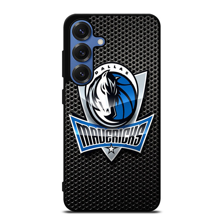 DALLAS MAVERICKS METAL LOGO Samsung Galaxy S25 Case Cover