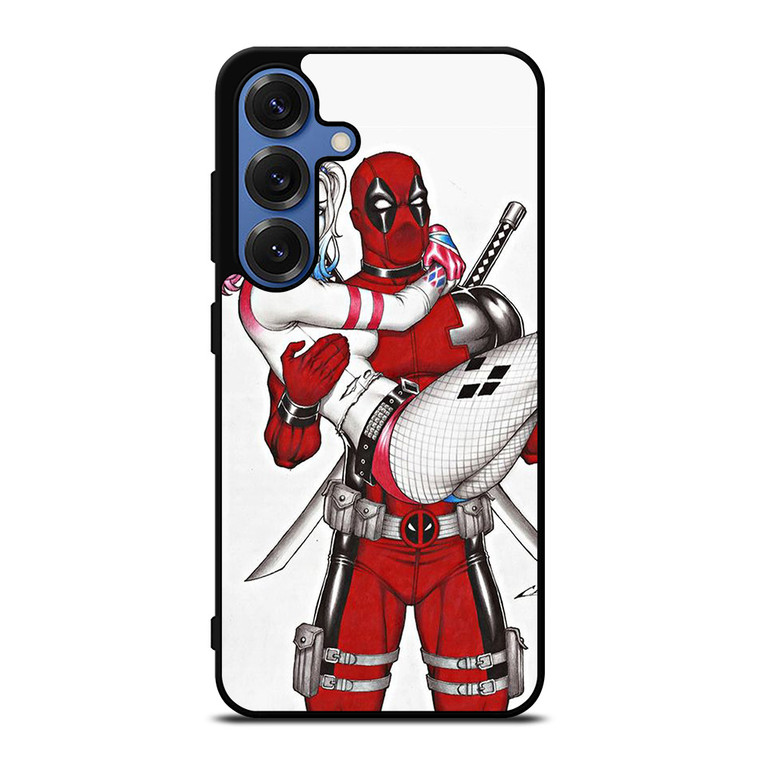 DEADPOOL HARLEY QUINN CARTOON Samsung Galaxy S25 Case Cover