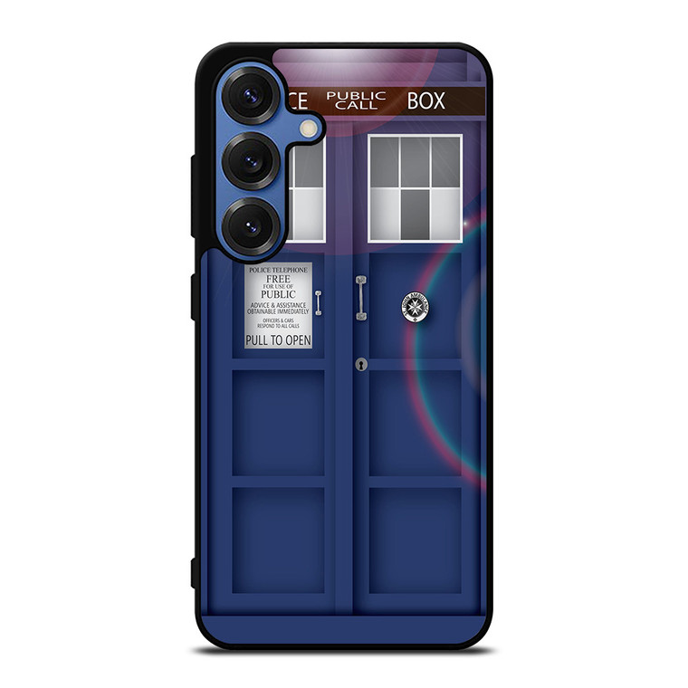 DOCTOR WHO PUBLIC CALL BOX Samsung Galaxy S25 Case Cover