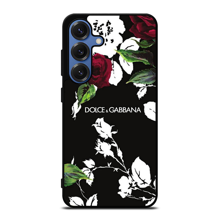 DOLCE AND GABBANA FLOWER Samsung Galaxy S25 Case Cover