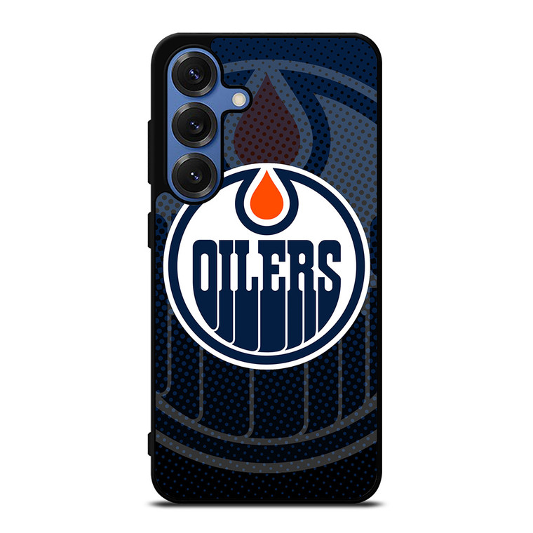EDMONTON OILERS NHL LOGO Samsung Galaxy S25 Case Cover