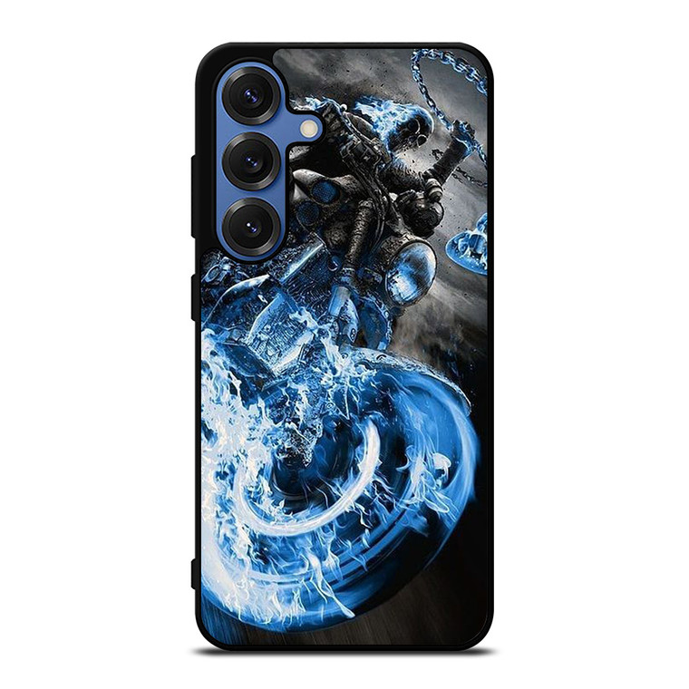 GHOST RIDER BLUE FIRE Samsung Galaxy S25 Case Cover