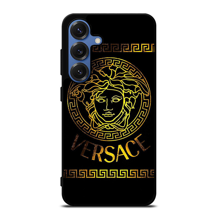 GOLDEN MEDUSA STRIPS Samsung Galaxy S25 Case Cover