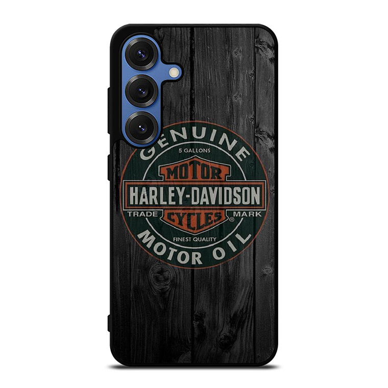 HARLEY DAVIDSON OIL BADGE Samsung Galaxy S25 Case Cover