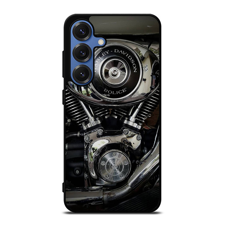 HARLEY DAVIDSON POLICE ENGINE Samsung Galaxy S25 Case Cover