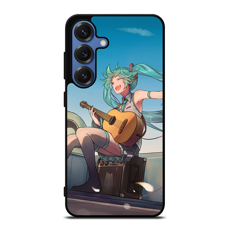 HATSUNE MIKU AND GUITAR Samsung Galaxy S25 Case Cover