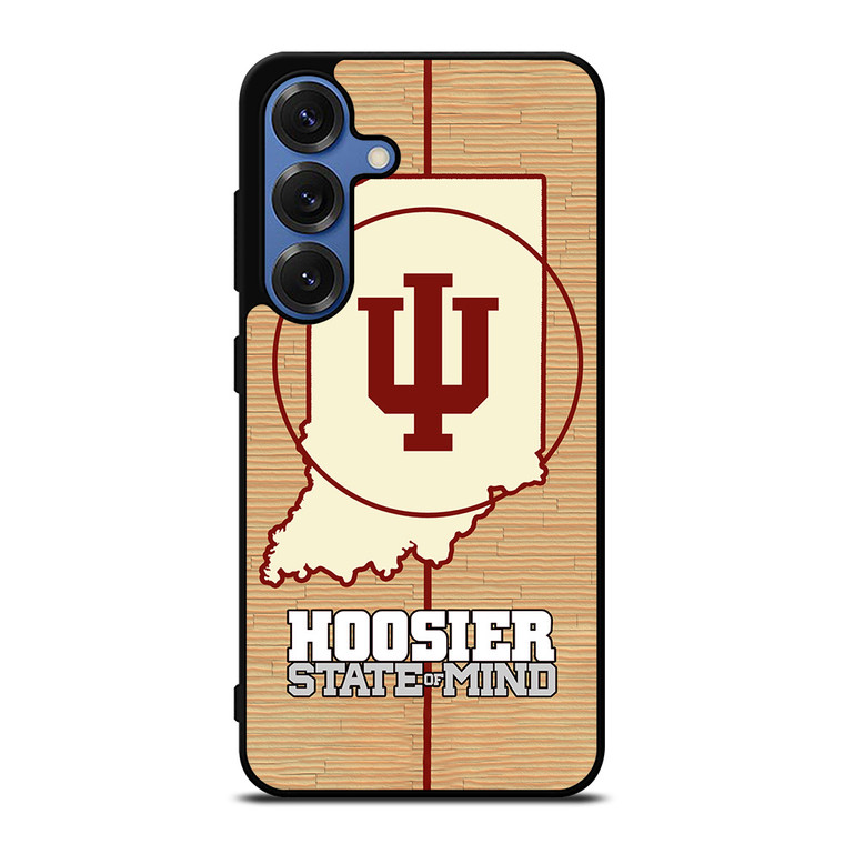 HOOSIER STATE OF MIND INDIANA WOODEN LOGO Samsung Galaxy S25 Case Cover
