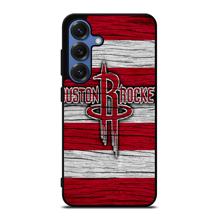 HOUSTON ROCKETS WOODEN LOGO Samsung Galaxy S25 Case Cover