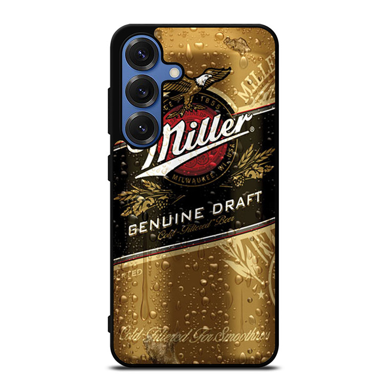 ICED MILLER GENUINE DRAFT BEER CAN Samsung Galaxy S25 Case Cover