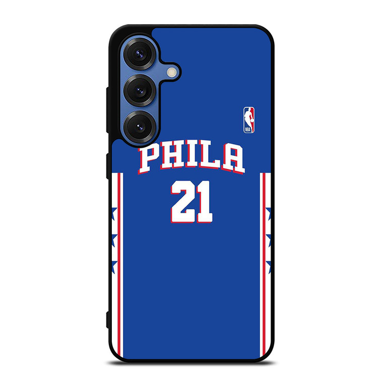 JOEL EMBIID PHILADELPHIA SIXERS NBA Samsung Galaxy S25 Case Cover