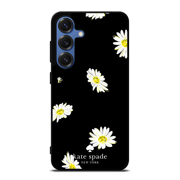 KATE SPADE FLOWER IN BLACK Samsung Galaxy S25 Case Cover