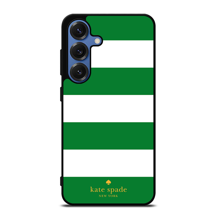 KATE SPADE GREEN STRIPE Samsung Galaxy S25 Case Cover KATE SPADE GREEN STRIPE Samsung Galaxy S25 Case Cover